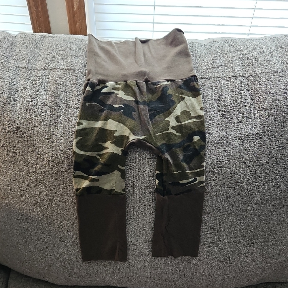 Better Be Kids Camouflage Leggings - Brown and Green